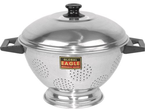 RICE CONTAINER SHINNING 24 CM WITH COVER 